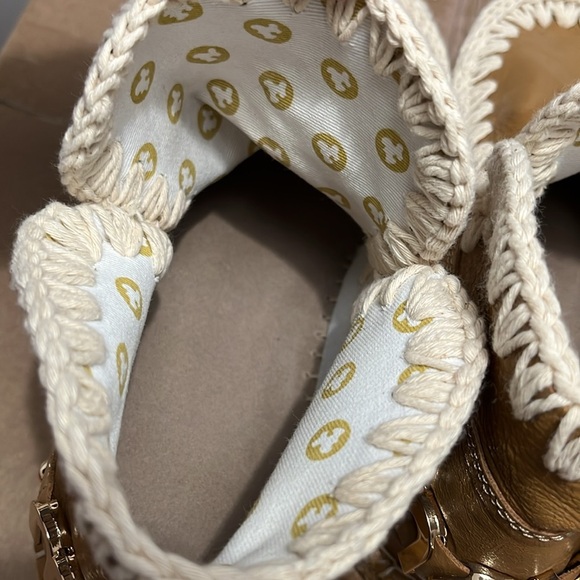 Free People x Mou Jaws Jute Ankle Boots Size EU 38 or US 7.5 NEW - Picture 13 of 14